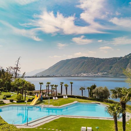 Luganersee, Pool, Strand, Parkplatz, Suite 204 Bissone Exterior photo